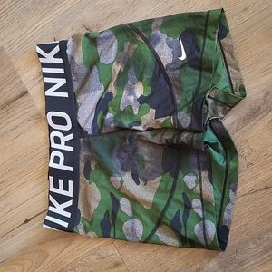 Nike Pro Women's 3" Shorts in Camo